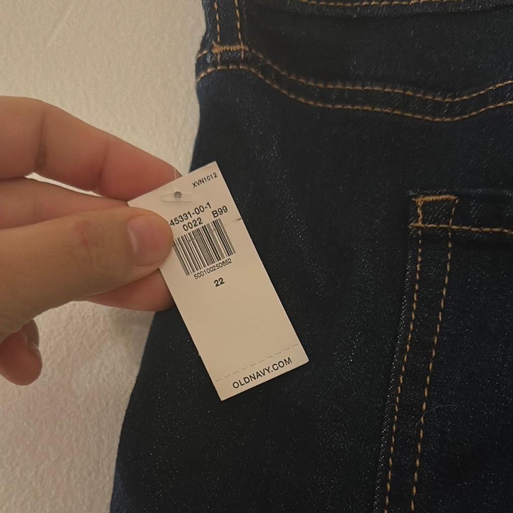 Old Navy Blue Jean Shorts with Cuffed Hem and Classic Design